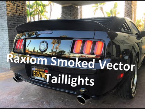 Raxiom Smoked Vector Tail Lights (05-09 All) Install, Review, and Unboxing