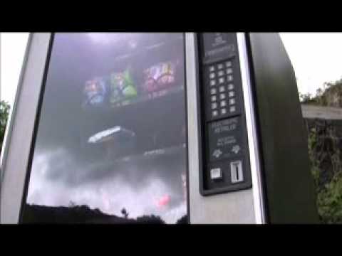 Slow Motion Exploding Vending Machine