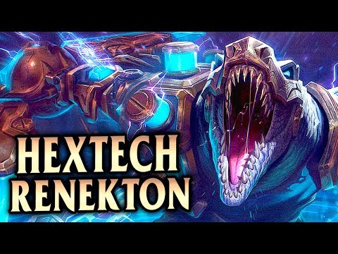 New Hextech Renekton is Incredible! How to Carry with Renekton Top! - League of Legends S9