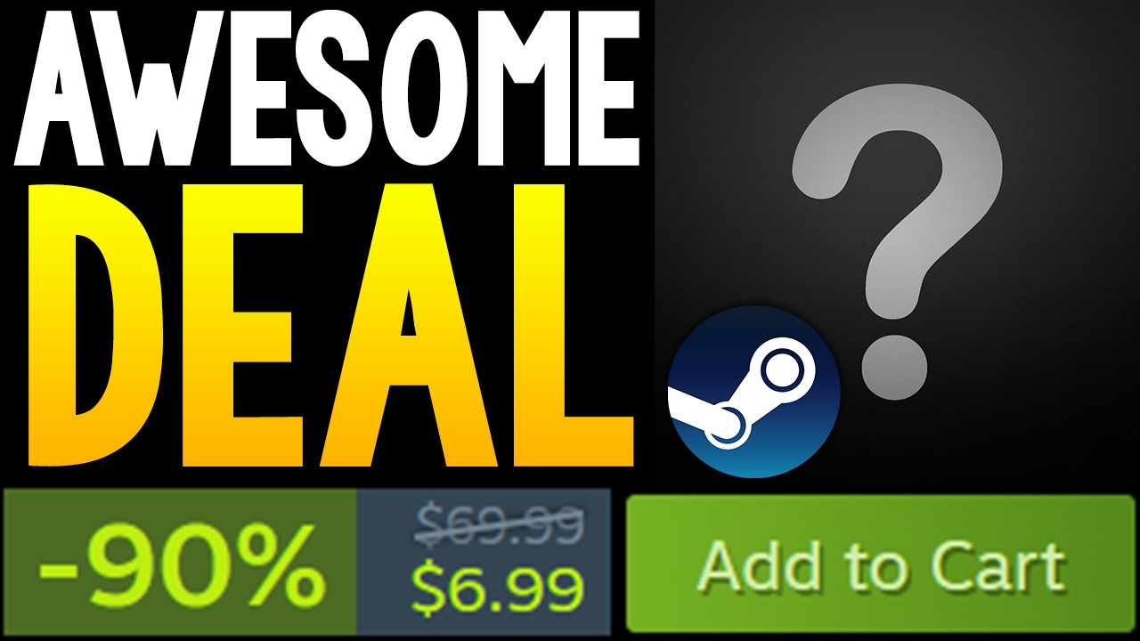 ABSOLUTELY AWESOME NEW STEAM GAME DEAL + NEW STEAM EVENT AND TONS OF GREAT DEALS!