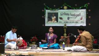 Kirthana Sandepudi - Kalyani - amma rAvamma (Part 2 of 2) - neraval - swarakalpana