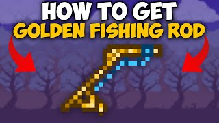 Terraria How To Get Golden Fishing Rod | Terraria Golden Fishing Rod 1.4.4.9