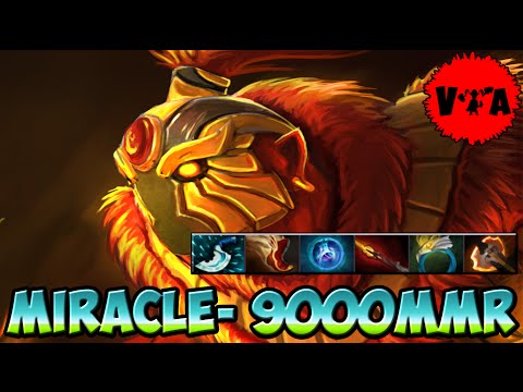 Dota 2 - Miracle 9000 MMR Plays Ember Spirit vol #1 - Ranked Match