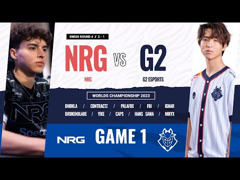 NRG vs G2 // Game 1 // Full Game - Worlds 2023 #leagueoflegends #lolesports #worlds2023
