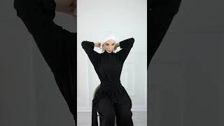 Cotton Turban- back tie | white