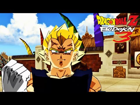 Dragon Ball Z Budokai 3 Majin Vegeta vs Tien | World Martial Arts Tournament