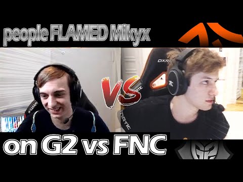 Nemesis VS Caps [MID] | G2 vs FNC | ppl flamed Mikyx.. | how Caps improves at the game