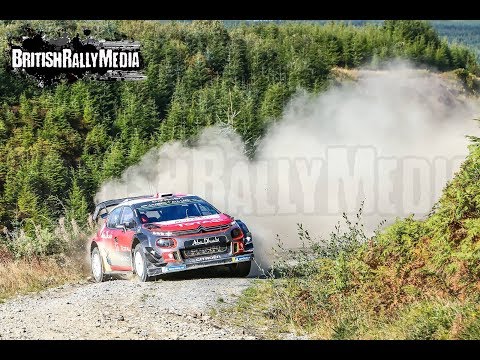 Wales rally GB 2018 P.E.T - Mads Ostberg - Citroen C3 WRC