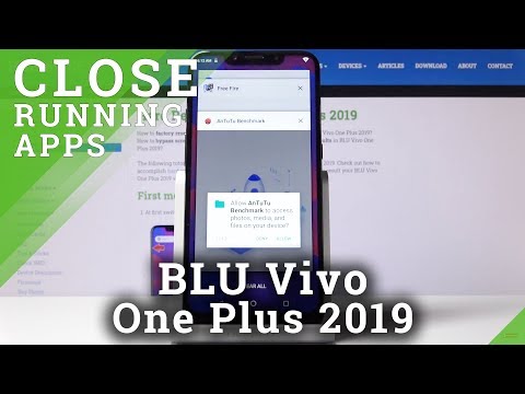 How to Turn Off Running Apps in BLU Vivo One Plus 2019 – Speed Up System