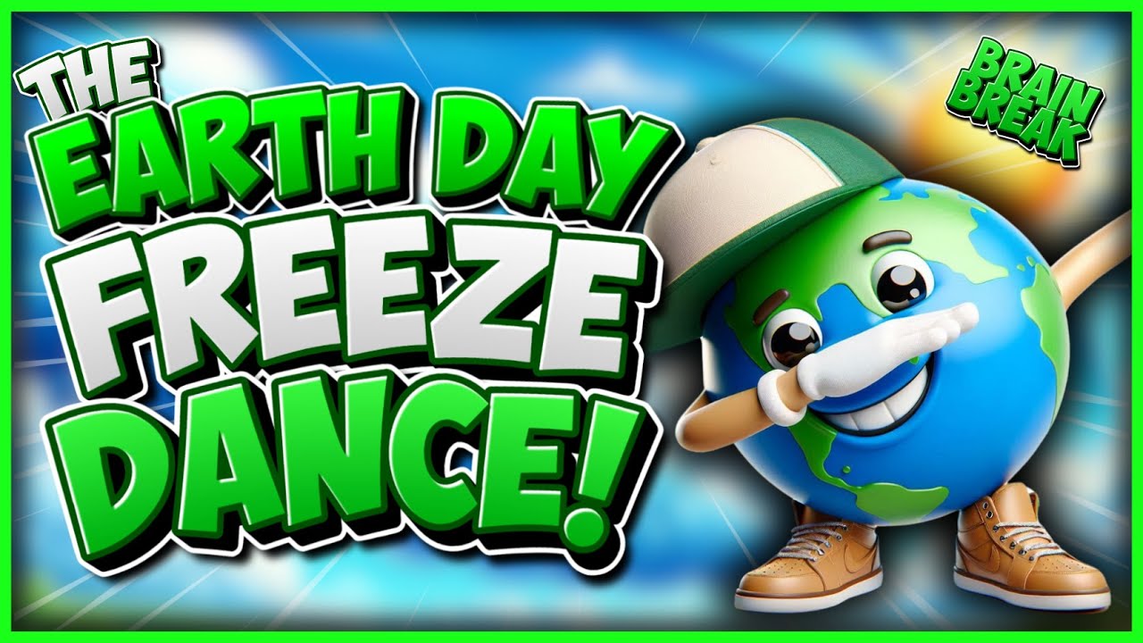 🌎 Earth Day Freeze Dance Song! 🌎 Spring Brain Break 🌎 Just Dance 🌎 Danny Go Noodle