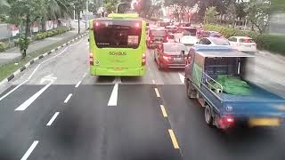 Singapore Bus Day 113 Volvo B9TL SBS TransitSBS3110YBus80Svc OppAsiaWidelndBulgToMacPherson StnExitB