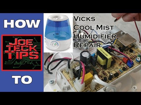 Vicks Cool mist Humidifier Repair | How To | JoeteckTips