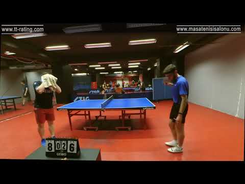 179.TT-Rating Turnuvası - Masa Tenisi - Table Tennis - Match