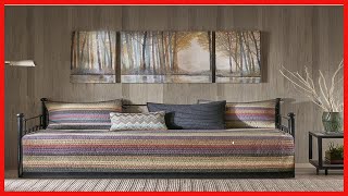 Bon produit - Madison Park Daybed Cover Double Face Quilting Casual Design Ensemble de literie tout
