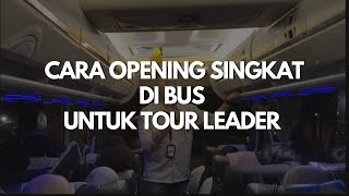 Download lagu A SHORT AND EXCITING OPENING FOR TOUR LEADERS mp3