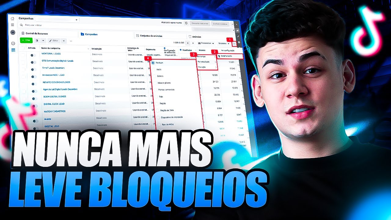 É Por Isso que Você Leva Bloqueios no Facebook e TikTok Ads!