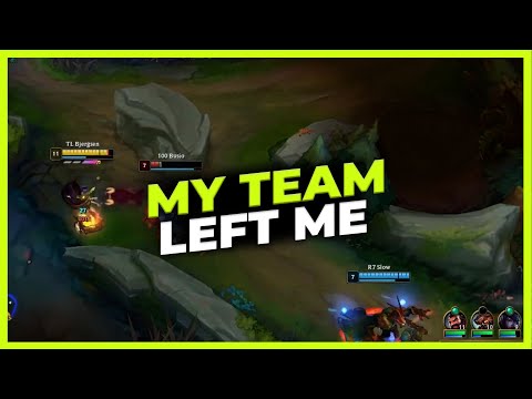 When Teammates leave you...