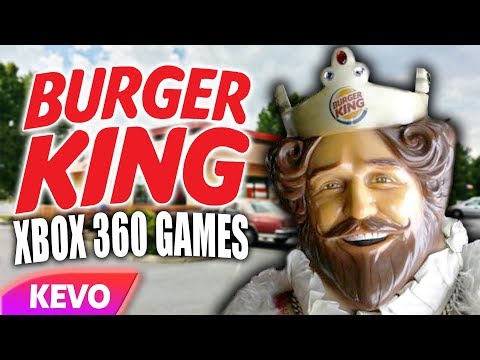 Xbox 360 games but they are made by Burger King