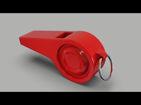 Whistle Blender 2.8 Modeling