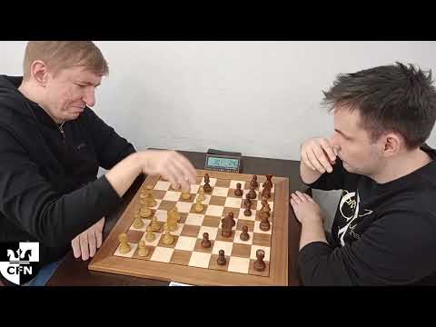 FM E. Kretov (2296) vs GM S. Drygalov (2545). Chess Fight Night. CFN. Blitz