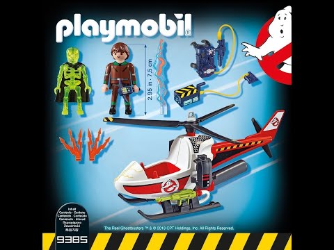 PLAYMOBIL 9385 === 🚁CAZAFANTASMAS "VENKMAN"👻