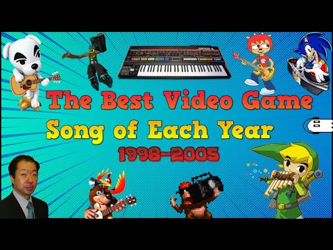 The Best Video Game Song of Each Year (Part 3: 1998-2005)