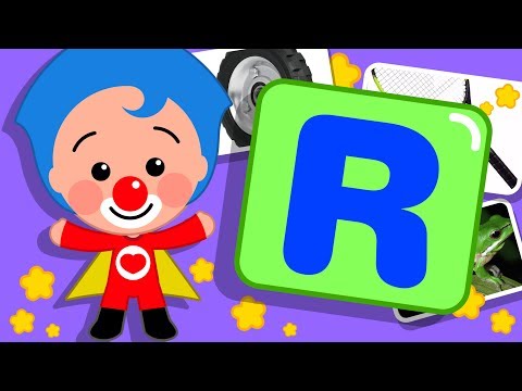 Gira y Aprende: ¡Aprendemos la Letra R! 🎈 Videos Educativos | Plim Plim