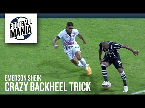 Emerson Sheik (Corinthians) - Crazy backheel trick vs. Once Caldas (COL)