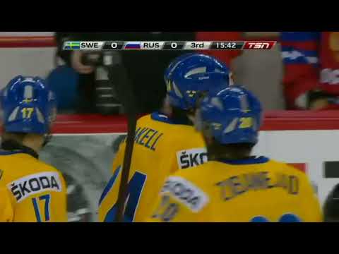 WJC 2012 Final Sweden - Russia Highlights Swedish commentary (Eng sub)