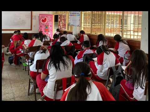 Paisaje sonoro- Aula de clase- Colegio Provincial San José sede José Rafael Faria Bermúdez.