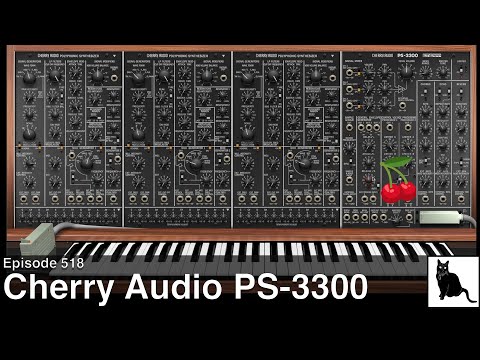 Cherry Audio PS-3300 - a massive demo and tutorial for a massive synth