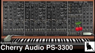 Video thumbnail for Cherry Audio PS-3300 - a massive demo and tutorial for a massive synth by CatSynth TV