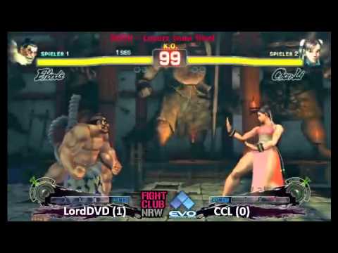 Fight Club NRW: Road to EVO, Losers Semi-Final, lordDVD (Honda) vs CCL (Chun)