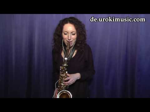 Saxophon Lernen Shakira Can't Remember to Forget You - Cover Saxophonunterricht Noten Schule Lied