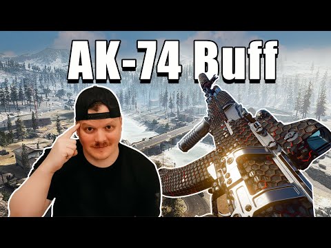 The Warzone AK-74 Buff is MASSIVE!