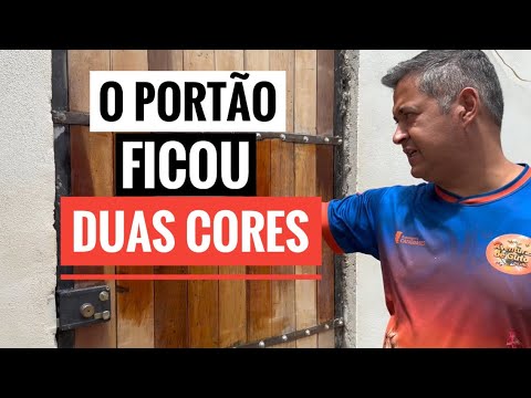 ACHEI QUE NÃO IA DAR CERTO ARRUMAR O PORTÃO DO SÍTIO!