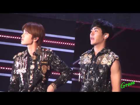 [Green]141115 Pepsi Concert infinite Destiny Be mine Paradise Back+Talk+Ending HOYA ver.