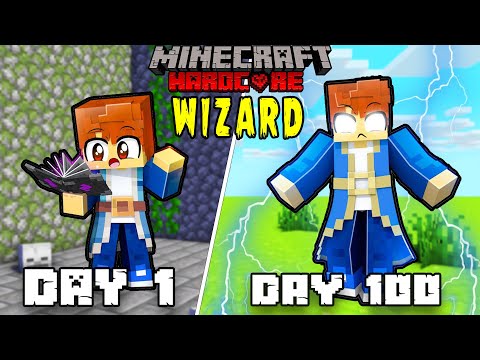 ReaperZone - I Survived 100 Days as WIZARD in Minecraft Hardcore (HINDI)