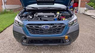 How to remove the bumper and install Hella Horns in your Subaru Outback