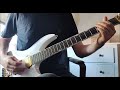 Wasted Time - Edguy Guitar Solo Cover - ESP H3-1000FR