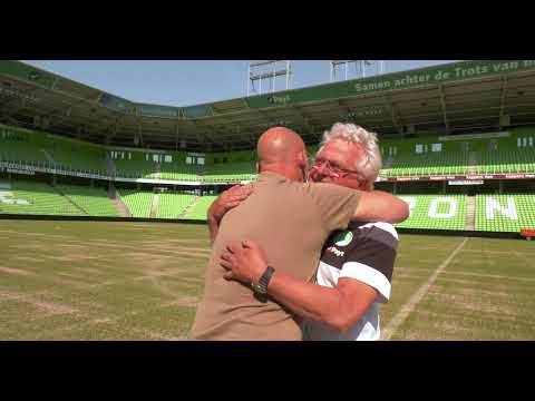 Rob Mulder promotor van Boerenbox FC Groningen