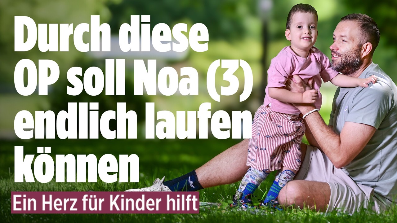 Noas Kampf für eine bessere Zukunft: Diese Operation soll sein Leben verändern | BILD REPORTAGE