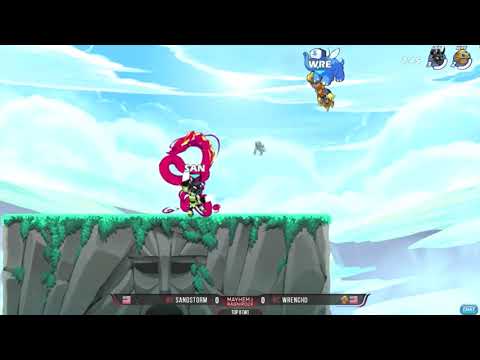 1 NERF SANDSTORM!   Brawlhalla SANDSTORM MONTAGE Insane strings, 0 TO DEATH, edgeguards