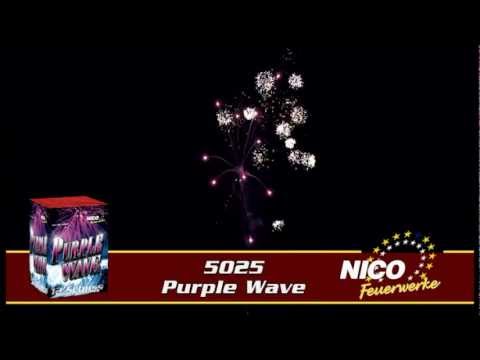 Silvesterfeuerwerk Purple Wave