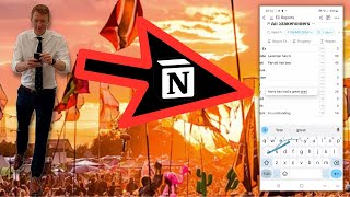 Introduction - Writing School Reports At Glasto With Notion | Teacher Tutorial 2022