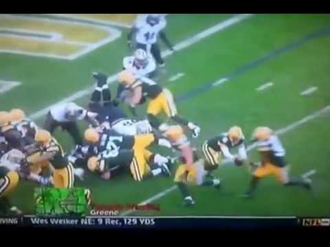 Green Bay Packers Rookie Graham Harrell Fumbles 1st NFL Possession & Piss Off Mike McCarthy