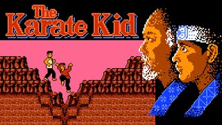The Karate Kid (NES) original video game | full game session for 1 Player 🎮