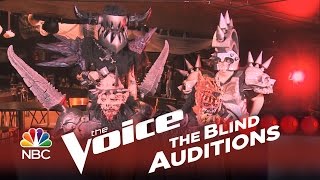 The Voice 2015  Blind Audition - GWAR: &quot;Gor-Gor&quot;