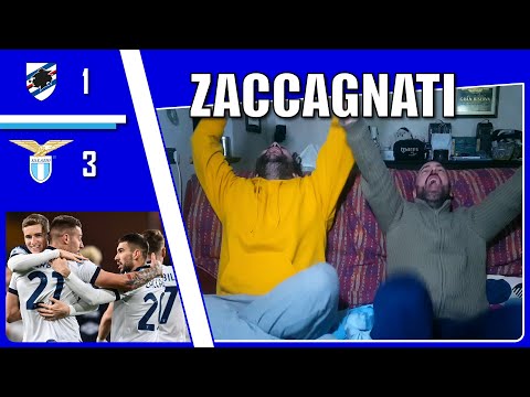 CREDIAMOCI DI PIÙ | REACTION SAMPDORIA - LAZIO 1-3