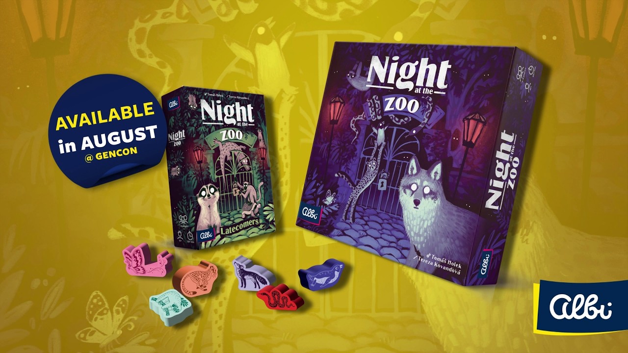 Deep Dive: Night at the Zoo - gorgeously looking tile-placement family game from Tomáš Holek